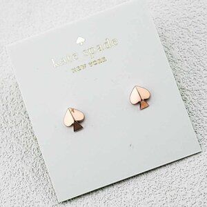 Kate Spade Heart Stud Earrings